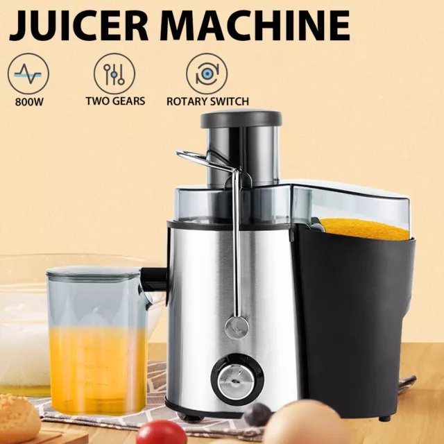 800W Centrifugal Juicer Making Machine Whole Fruit and Vegetable Juice Extractor 2