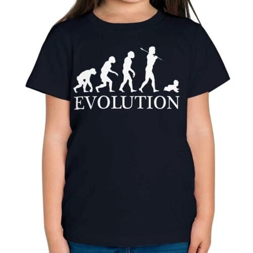 Bambino Evolution Bambini T-Shirt Regalo Mamma Papà