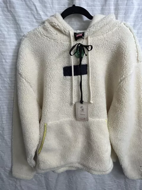 Kith x Disney Natural Sherpa Hoodie Size M *RARE*
