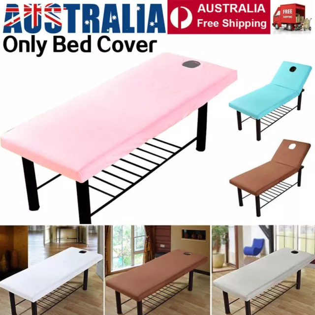 Massage Bed Cover Fitted Sheet Beauty Massage Table Fitted Cover Spa Salon NEW