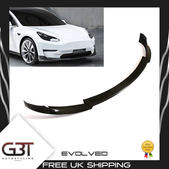 For 2024 Tesla Model 3 Front Bumper Lip Splitter