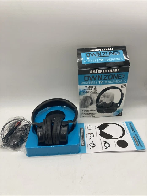 Ghz Sharper Image Own Zone Wireless Tv Headphones Sharper Image