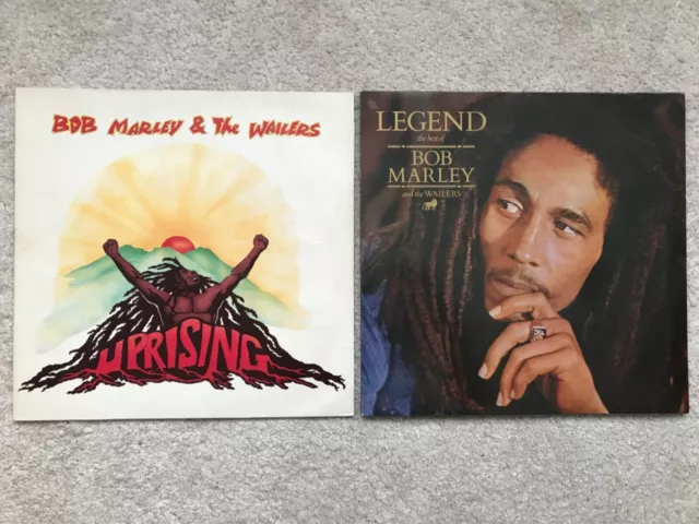 2 LPs Bob Marley Uprising / Legend (Best of), hier mehr Vinyl