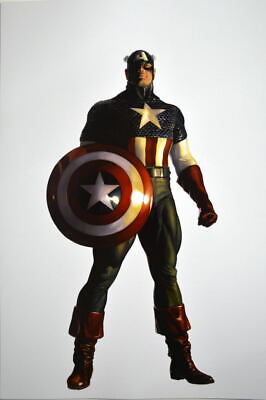 CAPTAIN AMERICA Poster Alex Ross Art Marvel Avengers