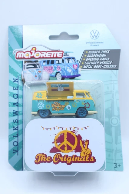 Motormax Volkwagen T1 Buli Food Truck Blue 1950-1967 1/24 Model Car