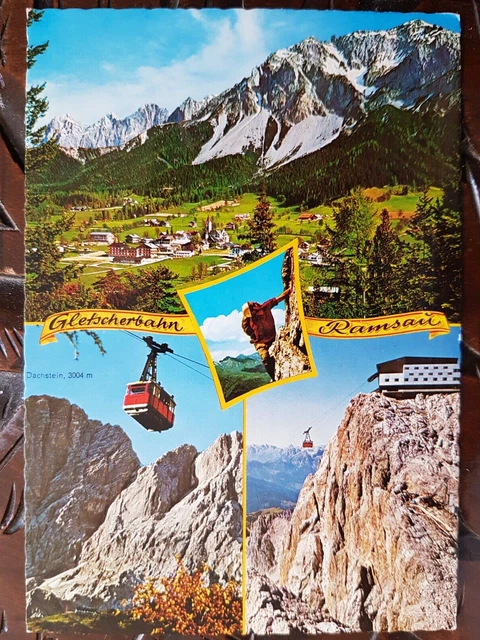 Postkarte a105 gelaufen, Ramsau, Steiermark, Ansichtskarte, Sammlung, AK