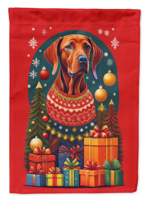 Vizsla Holiday Christmas Flag Garden Size DAC3170GF