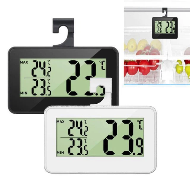 LED DIGITAL THERMOMETER refrigerator freezer maximum and minimum