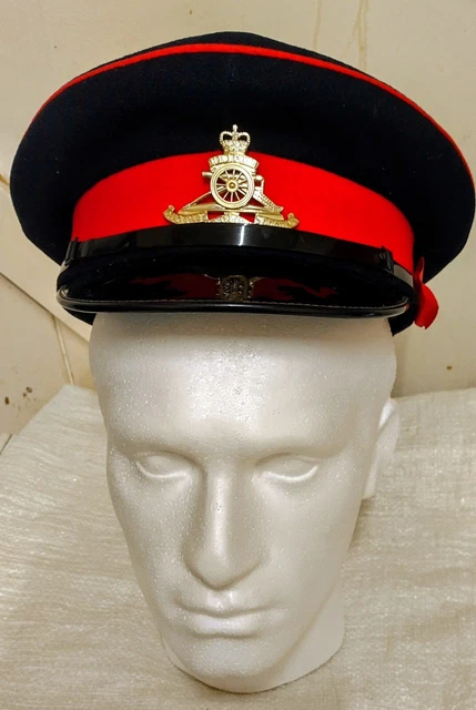 ROYAL ARTILLERY PEAKED Cap With Badge British Army £20.00 - PicClick UK