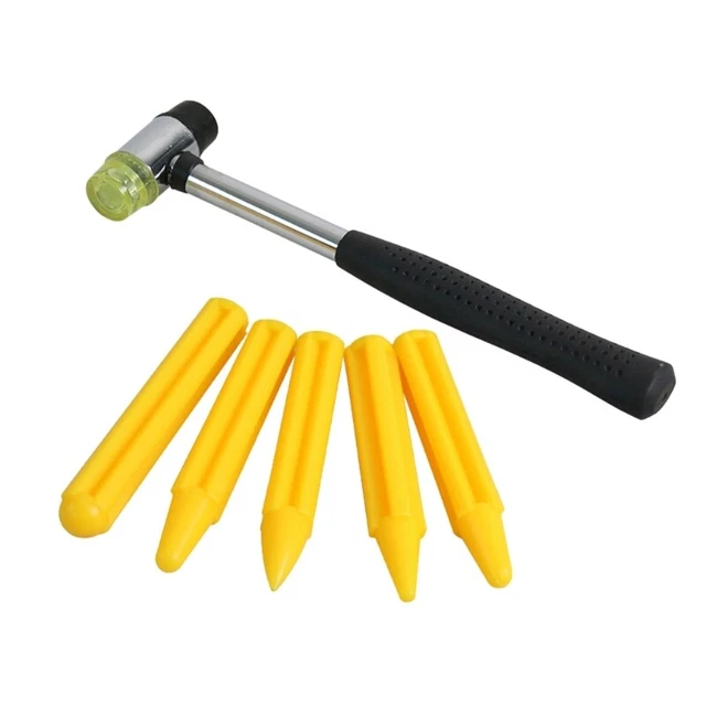 Rubber Hammer with Tap Down Pen Dent Removal Tap Down Tool Dent Tool