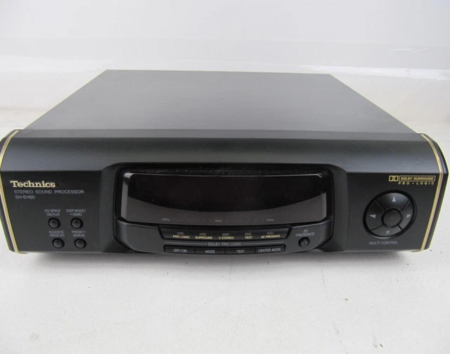 TECHNICS SHEH60 STEREO System Stereo Sound Processor Digital Made In