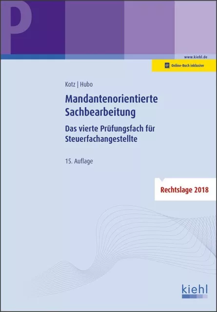 Mandantenorientierte Sachbearbeitung Für Steuerfachangestellte