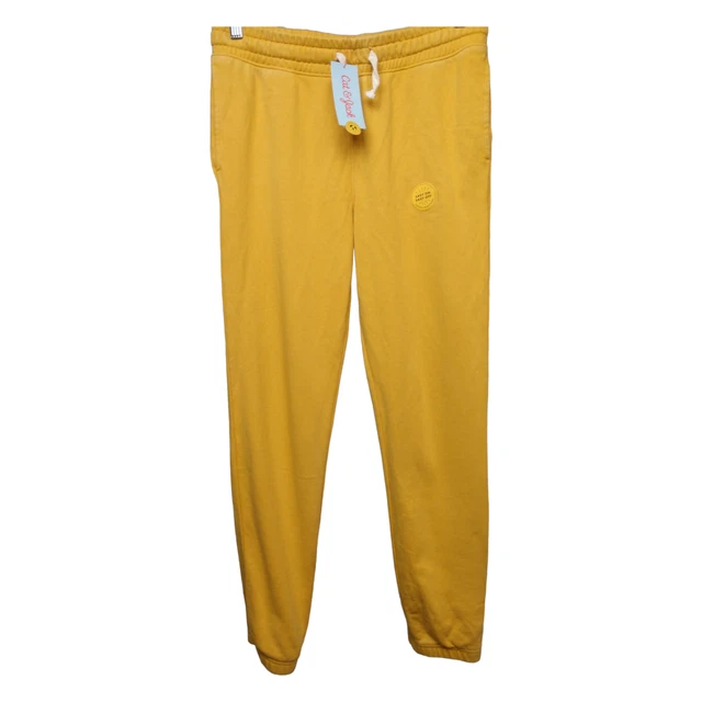Kids Boys Girls Cat & Jack Jogger Sweatpants Yellow Pull On Size Large Plus NEW