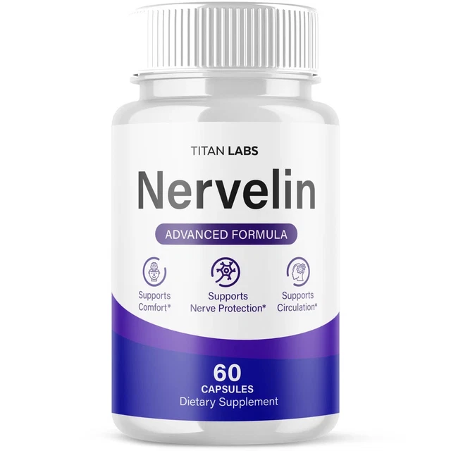 (1 PACK) NERVELIN Brain Health Support, Nervelyn Vitamin Supplement (60 ...