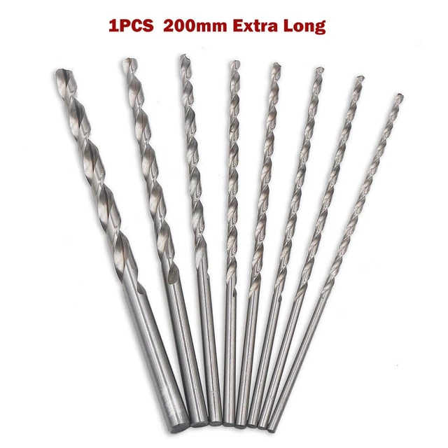 For Metal Drilling Drill Bits Tools For Die Steel Extra Long 1 PC 200mm