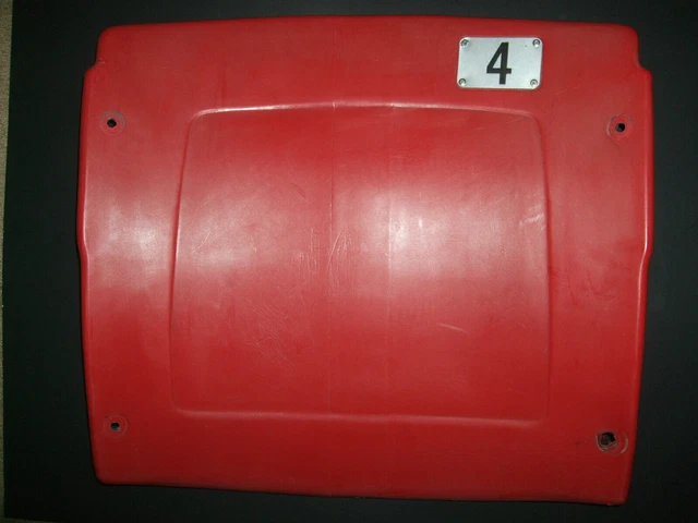 Busch Stadium seat back #4 Yadier Molina  St Louis Cardinals