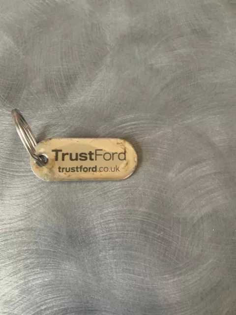 Genuine Ford TrustFord Dealer Metal Keyring Focus Mondeo Fiesta Kuga ST Line RS