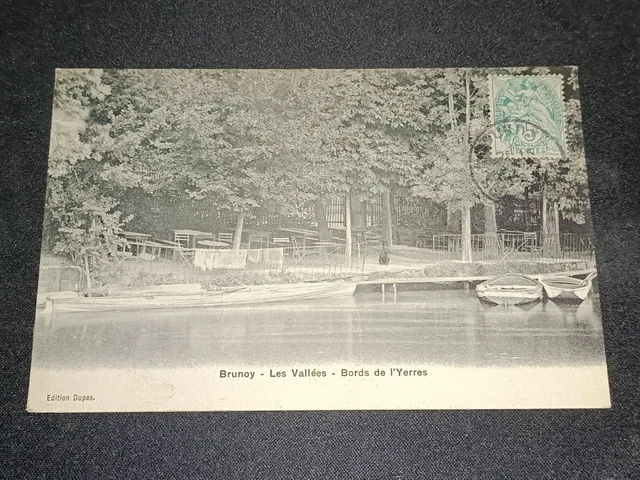 CPA - 91 Brunoy - Les Vallées - Bords de l'Yerres