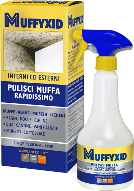 Spray Antimuffa Concentrato Baldini Micosteryl Spray 250 ml per muro e  pareti