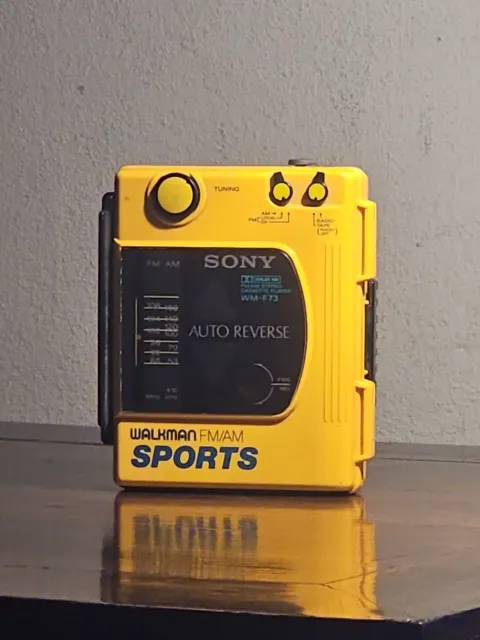 RARE Sony Sports Cassette Walkman WM-F73