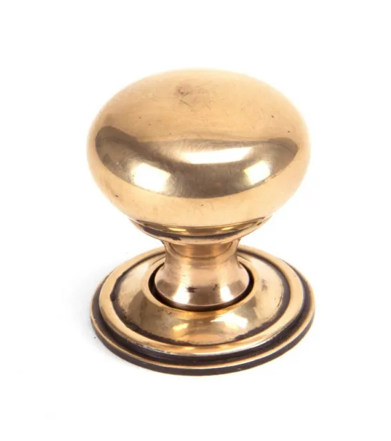 From The Anvil 91950 Polished Bronze Mushroom Cabinet Knob 32mm