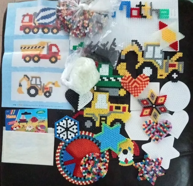 Hama Beads Blister Pack Gift Set Kit Boys Girls Pegboards Peg Board Bead Art