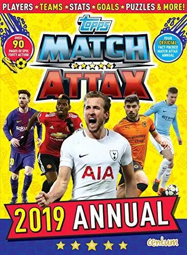 Match Attax Annual 2019 (Annuals 2019) by Centum Books Ltd Book The Cheap Fast