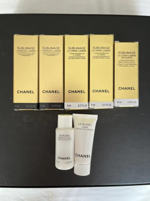 Chanel Skincare - Sublimage Lumiere - L’essence, La Creme, La Lotion & Le Blanc