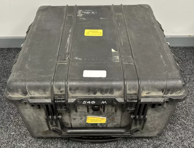 British Military Issue Large Black Heavy Duty PELI 1640 Transit Storage Case