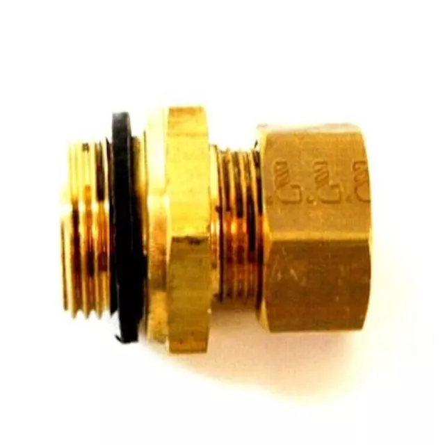 Legris 0101 12 21 12 mm 320 PSI Brass Male Connectors (Box of 7)