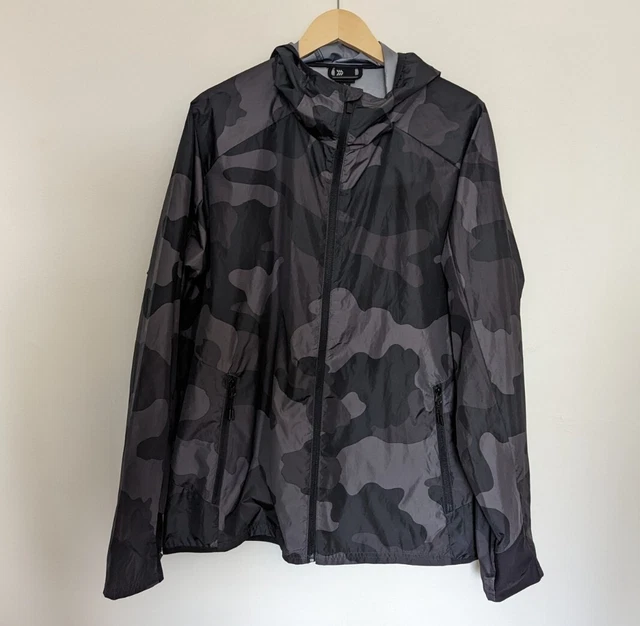 Unisex Men's All In Motion Camouflage Rain Jacket Size XL