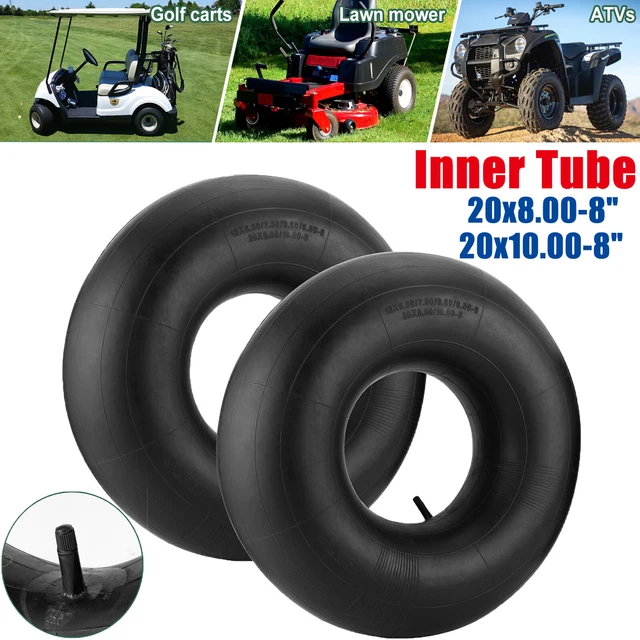 2x 20x8.00-8 20x8-8 20x10.00-8 20x10-8 Inner Tube Tire Riding Mower Lawn Tractor