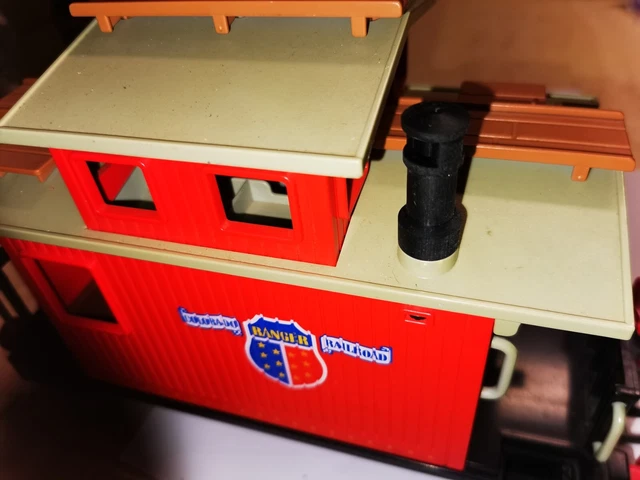 Lot De 4 Tampons 3D Playmobil - Motifs Wagon, Train, Locomotive Pour Customisation