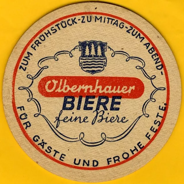 Bierdeckel, DDR, Brauerei, Olbernhauer Biere