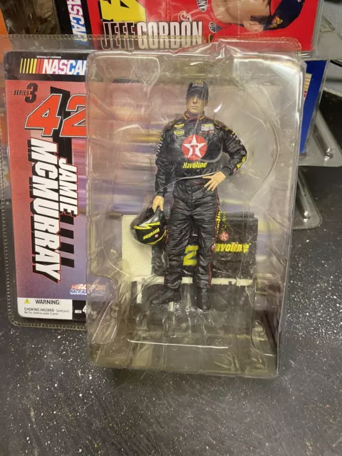 McFarlane 2004 JAMIE MCMURRAY 42 Havoline NASCAR Series 3 Action Figure.