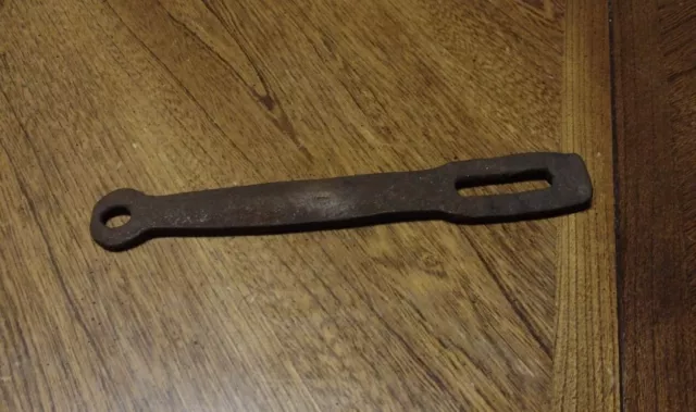 Antique 1800s Hasp Barn Door Latch Gate HAND FORGED BLACKSMITH WROUGHT IRON