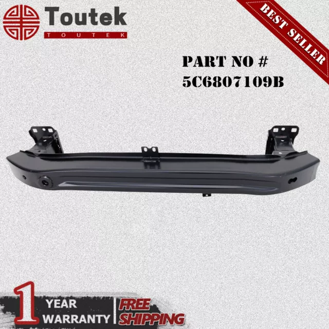 New Front Impact Bar Bumper Reinforcement For 2011-18 Volkswagen Jetta Sedan