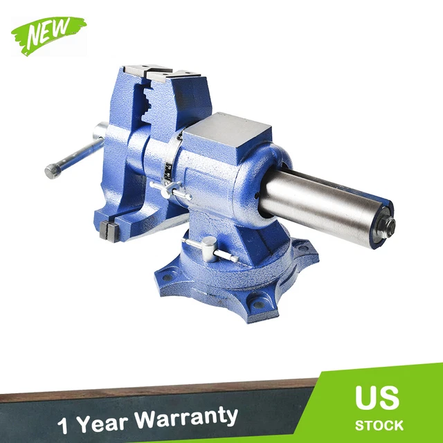 6 Inch Multi-purpose Rotating Bench Vise Swival Heavy Duty  360 Degree