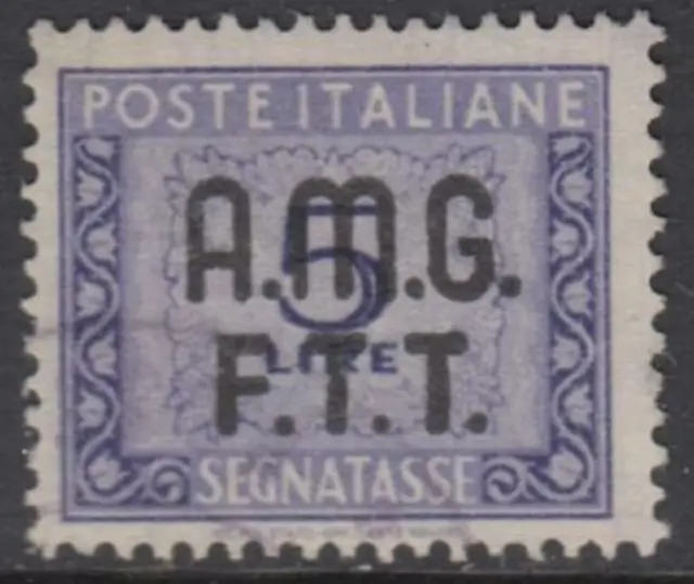 Italy Trieste A (AMG-FTT) - Segnatasse Sassone n.9 used
