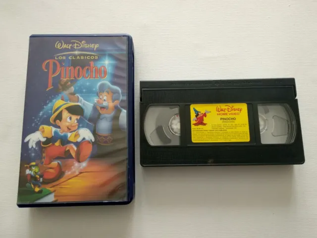 Pinocho Edición Especial, Los Clasicos Disney. 2003 Vhs  Español Castellano