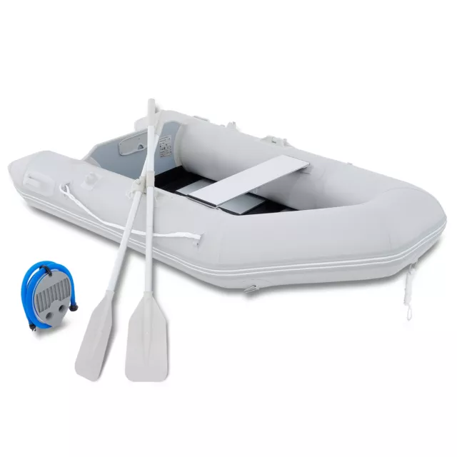 Inflatable 2.3M Raft for 2 Adults Boat for Fishing Playing More on Rivers Lakes
