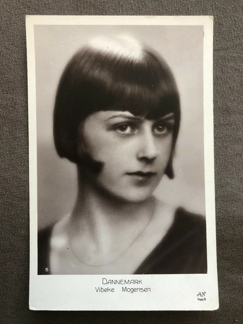 Miss Denmark Vibeke Mogensen Postcard - Miss Europe 1929 Contest