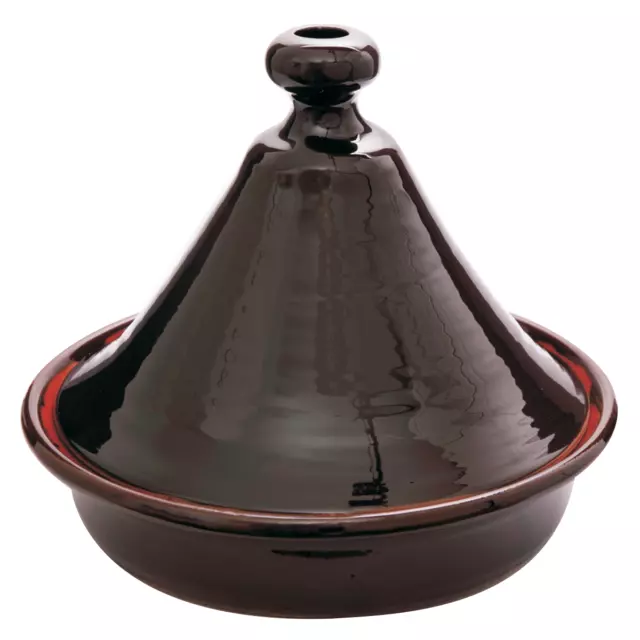 Tajine Terracotta Grande Tegame Pentola Marocchina Preparazione Couscous Ø 24 cm