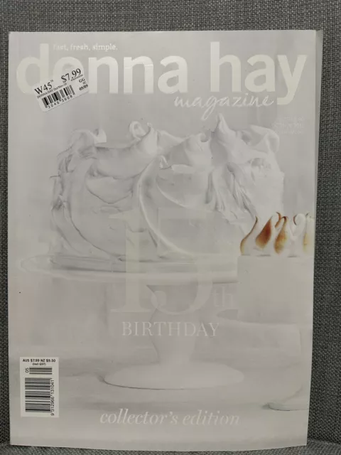 Donna Hay Magazine 15th Birthday Collectors Edition Issue 89 Oct Nov 2016