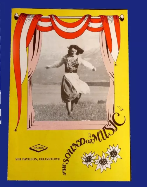 The Sound of Music Programme  - Spa Pavilon Felixstowe - June 1990