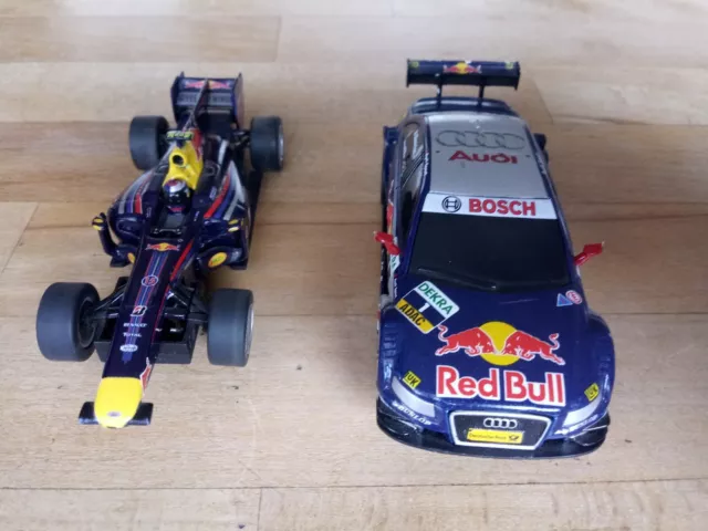 2 Carrera Digital 124 oder 132 Autos  "Red Bull" - gebraucht