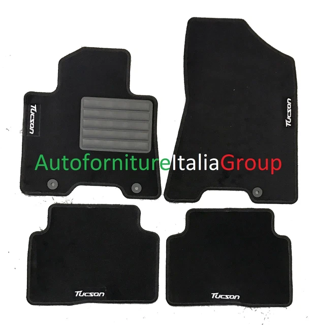 Tapis de Voiture Moquette Avec 4 Logos 4 Fix Tapis de Voiture Moquette Avec 4 Logos 4 Fix