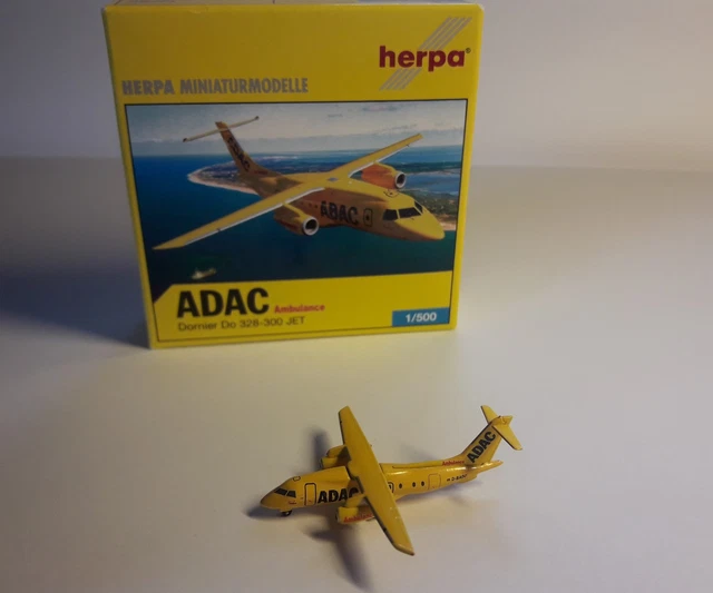HERPA WINGS 1:500 - Dornier Do-328 Jet - ADAC Ambulance