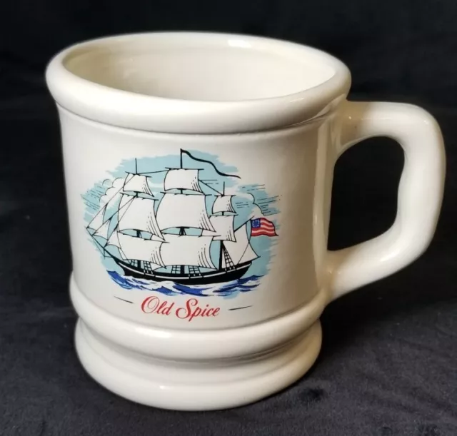 Old Spice Grand Turk Tall Ship Shaving Mug 16 fl oz Coffee Cup