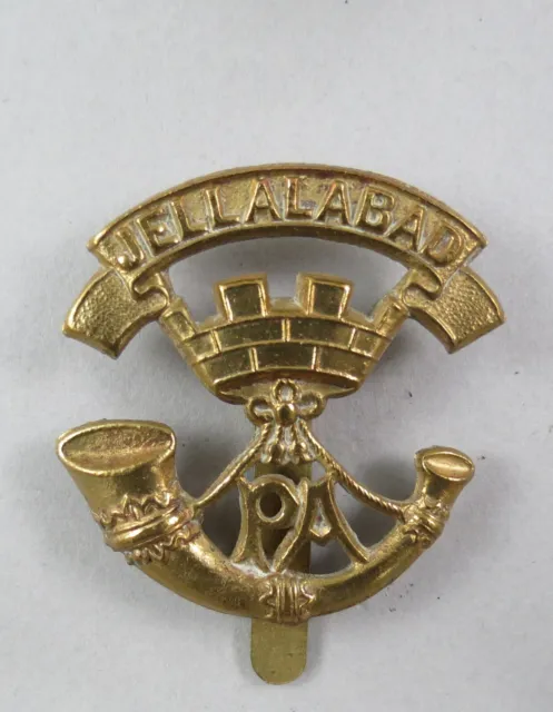 Military Cap Badge Brass WW1 War Economy Somerset Light Infantry British Army